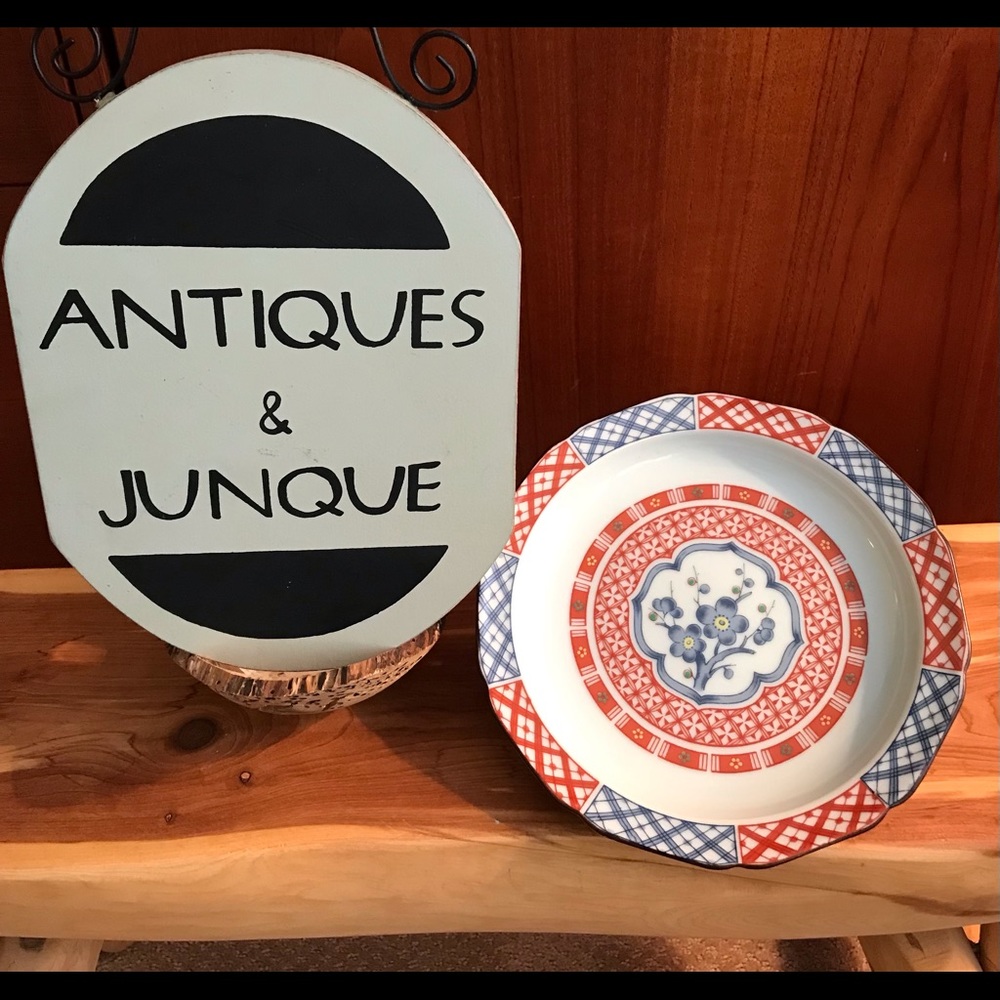Vintage (1970)Japanese SMBI ceramic Small Salad Plate